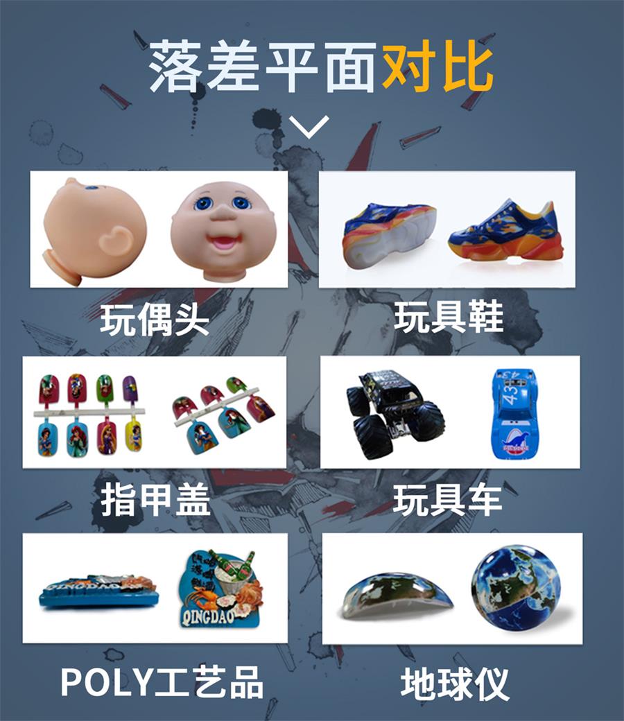 不規(guī)則高低產品打印